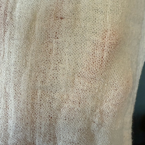 RARE Jens Pirate Booty + Free People lace inroads maxi button down dress sz M/L - Picture 14 of 15